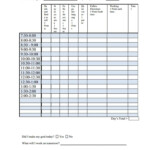 Behavior Chart With Goal doc Behaviour Chart Bcba Exam Prep