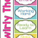 Behavior Clip Chart With Editable Parent Letter Behavior Clip Charts