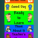 Color Behavior Chart For Preschool Teaching Treasure