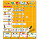 Fiesta Crafts Star Reward Chart Motivational Magnetic Behaviour