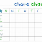 Free Printable Behavior Charts Chore Chart For Toddlers Chore Chart