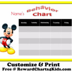 Free Printable Behavior Charts No Registration Required