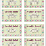 Freebie I Made Caught Being Good Punch Card Love The Idea Coould