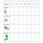 Good Behavior Chart Template New Printable Good Behavior Charts Toddler