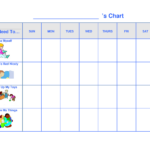 Influential Printable Behavior Charts For Home Kaylee Blog