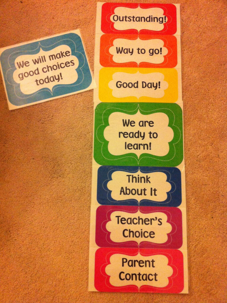 Inspire Me In Kindergarten Classroom Management