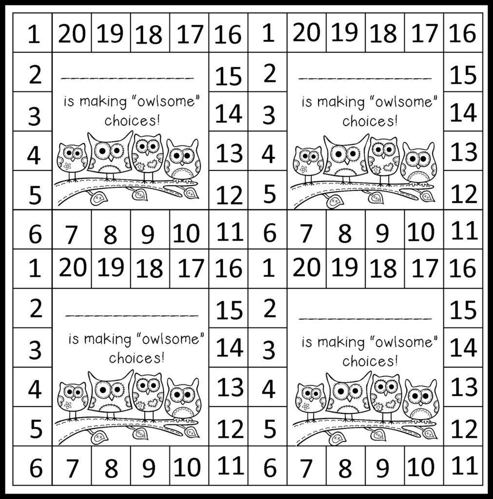 Monday Made It Behavior Punch Cards Mrs B s Beehive