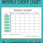 Pin On Behavior Charts Printables