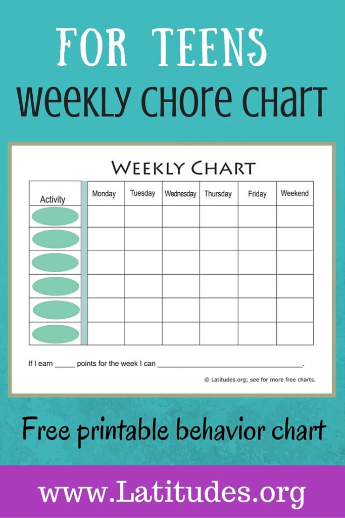 Pin On Behavior Charts Printables