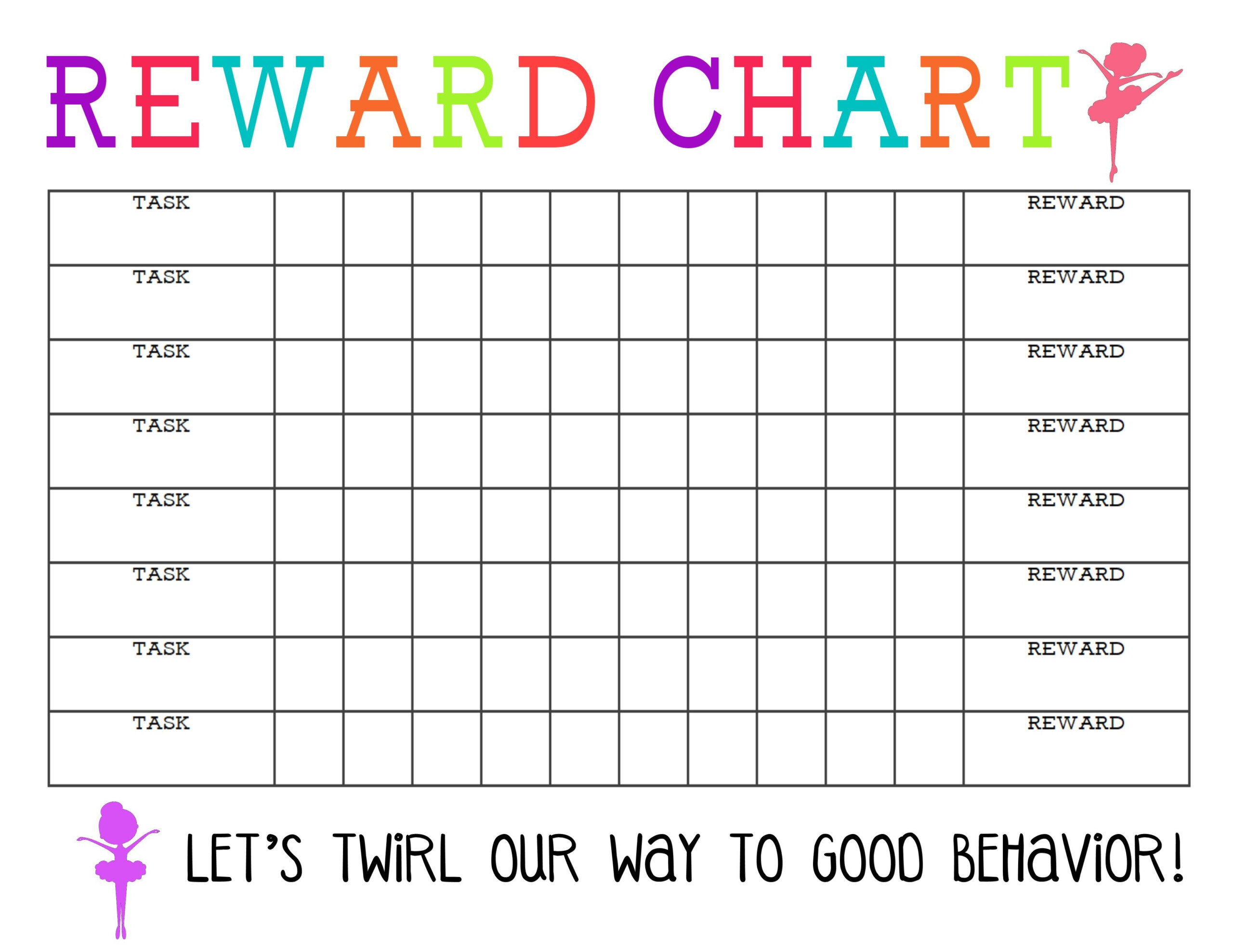 Printable Reward Chart The Girl Creative Free Reward Chart Kids Printable Reward Chart The Girl Creative Free Reward Chart Kids