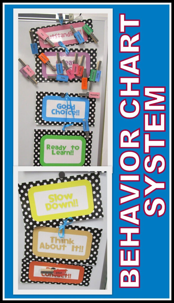 RainbowsWithinReach Creative Classroom Classroom Behavior Chart 