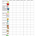WordPress Error Reward Chart Kids Child Behavior Chart Chore