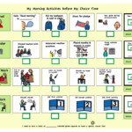 Morning Schedule And Task Checklist Includes Choice Time Autism