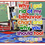 Why I Took My Behavior Chart Off My Wall Simply Kinder Classroom