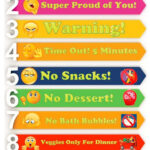 A Chart I Created To Help Discipline My 4 Year Old Daughter 4 Year Old