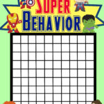 Free Printable Good Behavior Chart Printable Templates