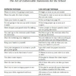 Love And Logic Parenting Worksheets
