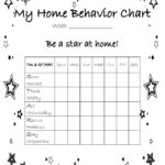 Printable Home Behavior Reward Chart K5 Worksheets Behavior Chart