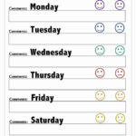 The Behavior Chart For Students To Use In Their Classroom Including
